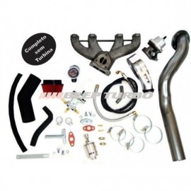 Kit turbo VW - AP pulsativo p/ cima (No farol) carburado 1.6 / 1.8 / 2.0 sem turbina